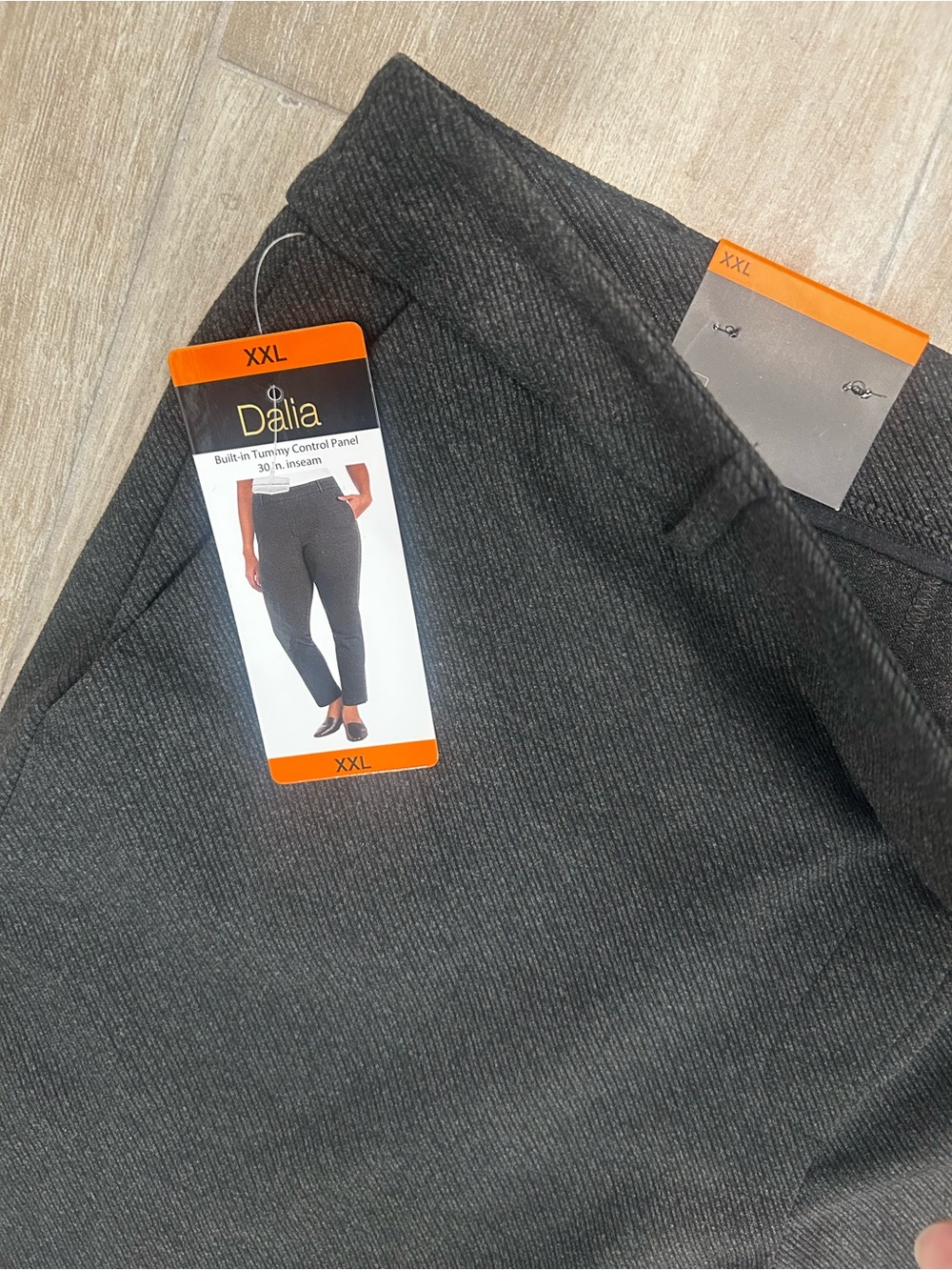 Dalia XXL Pull-On Ponte Pant
Dark Heather Charcoal - Picture 2 of 11